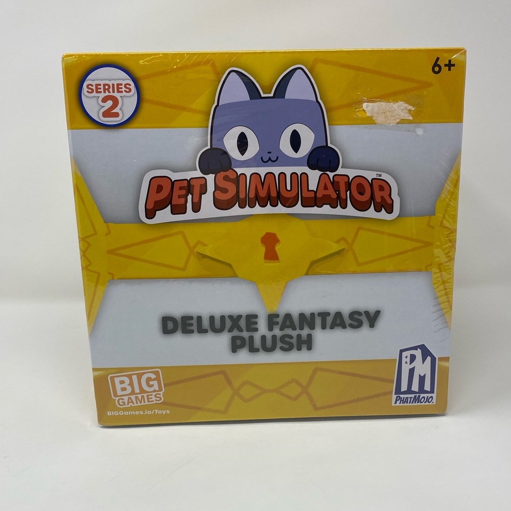 Pet Simulator - Mystery Deluxe‎ Tech Plush (8" Plush, Series 2) NEW
